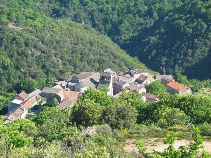 Le village de Sablières