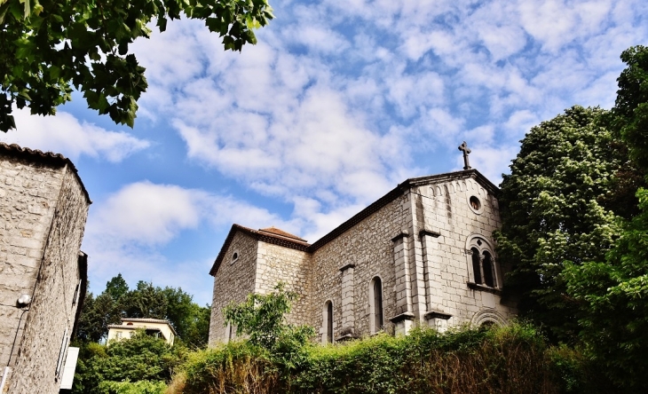 église Saint-Etienne - Saint-Alban-Auriolles