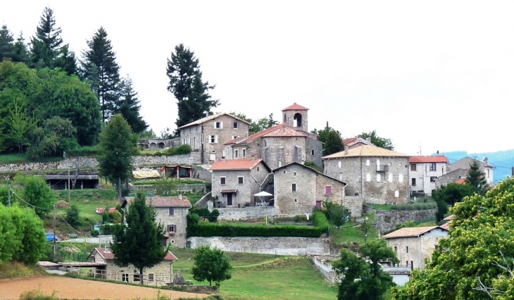 Vue du village - Saint-Basile