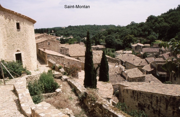 Le village - Saint-Montan