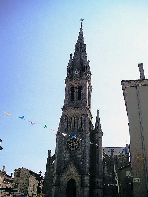 L'église - Vernoux-en-Vivarais