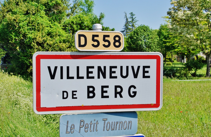  - Villeneuve-de-Berg