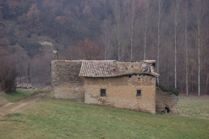 EGLISE BARONA XII e siècle ? sous le chàteau de Mantaille - Anneyron