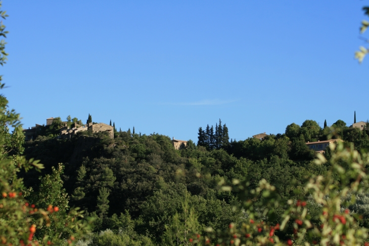 Le Vieux Village autre versant - Aubres