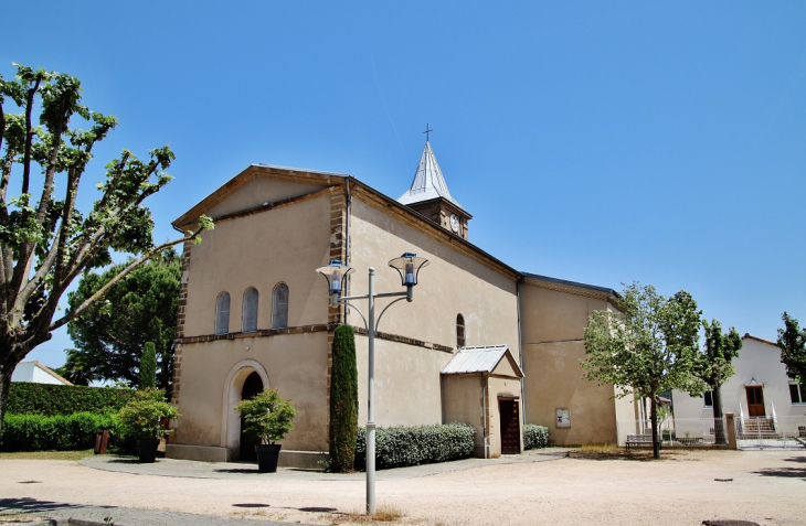 ---église St Sebastien - Beaumont-Monteux