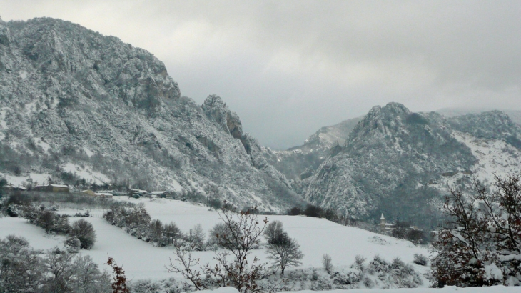 En neige - Beauregard-Baret