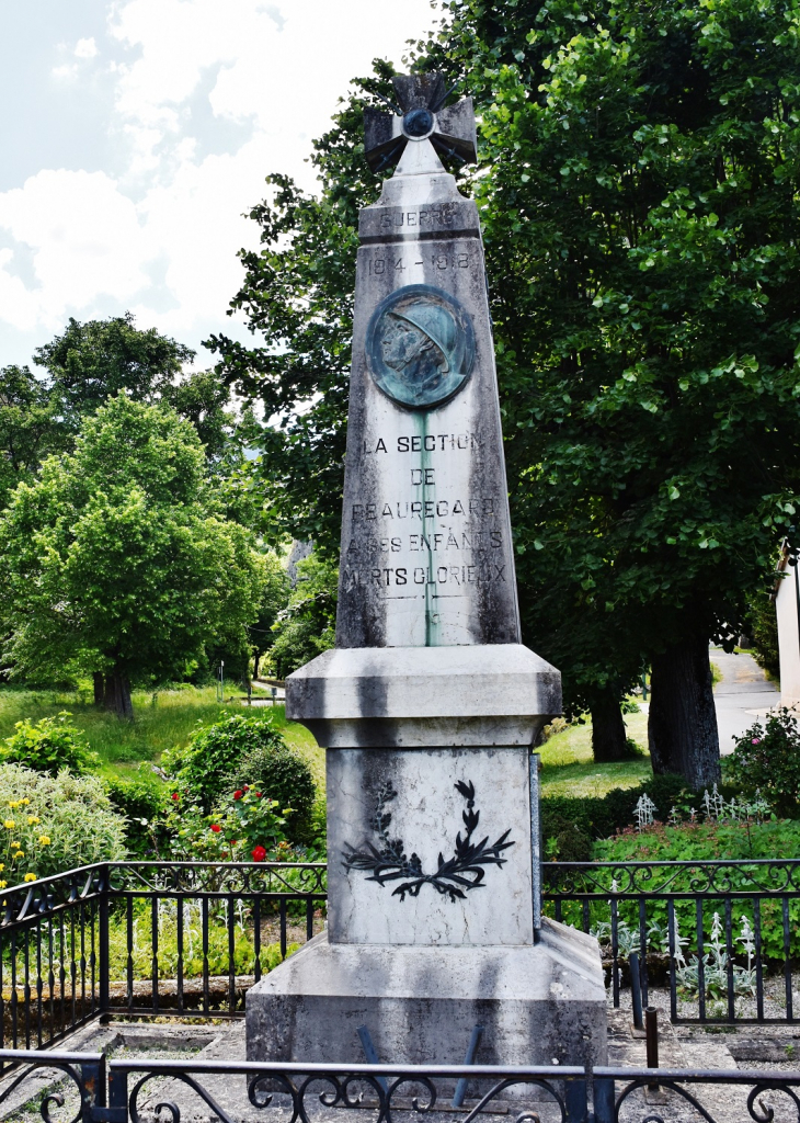 Monument-aux-Morts - Beauregard-Baret