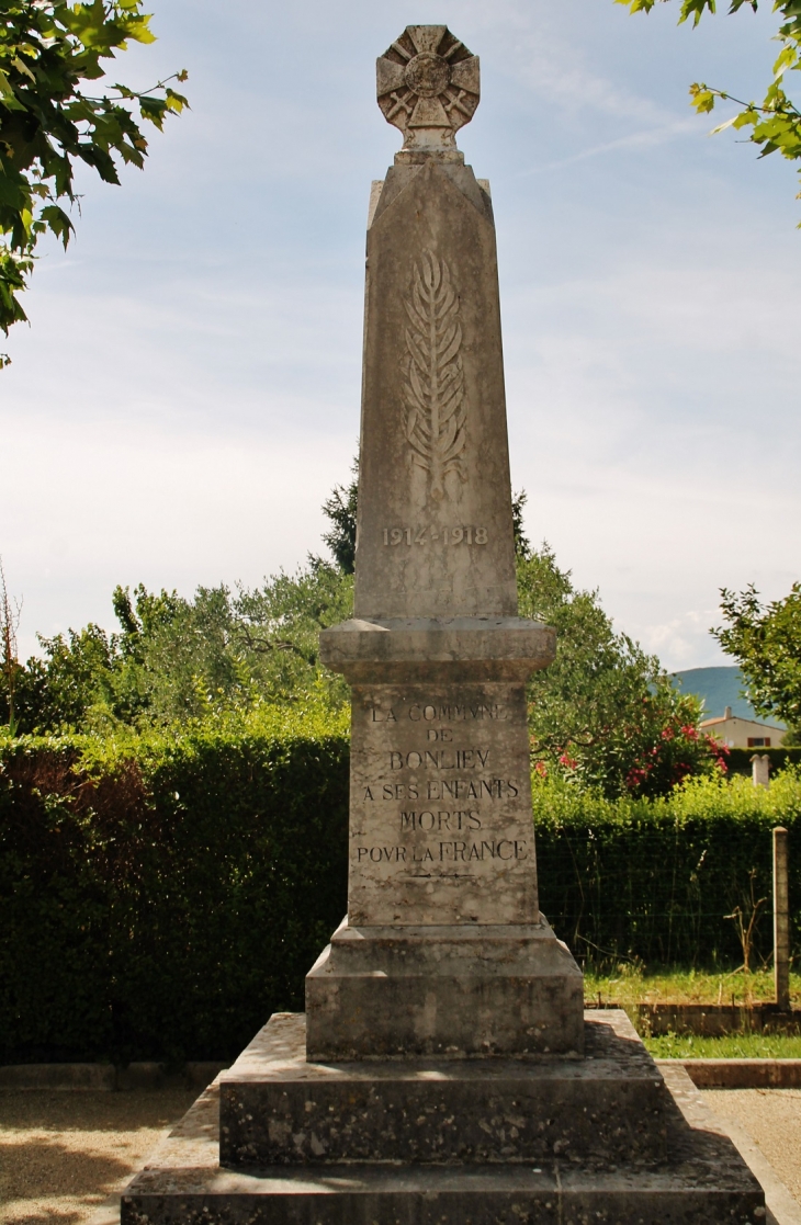 Monument-aux-Morts - Bonlieu-sur-Roubion