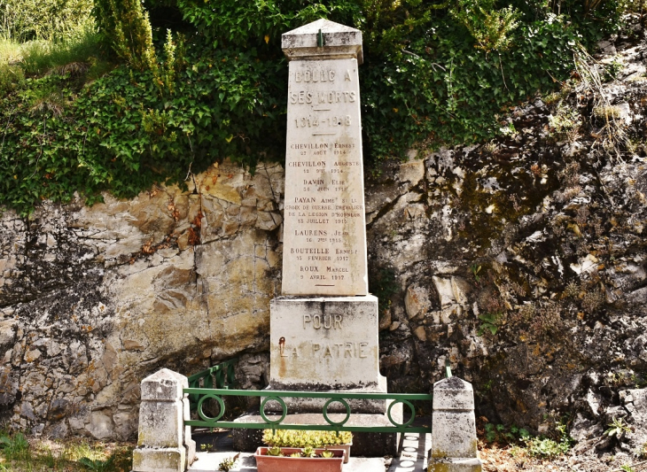 Monument-aux-Morts - Boulc