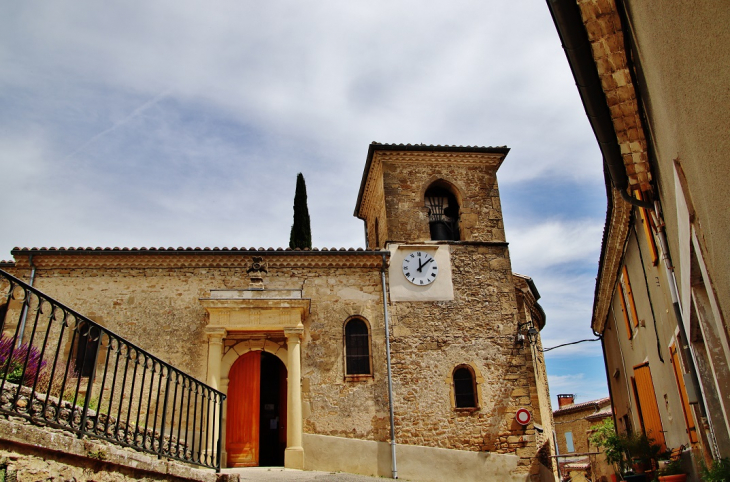 <<+église St Julien - Chabrillan