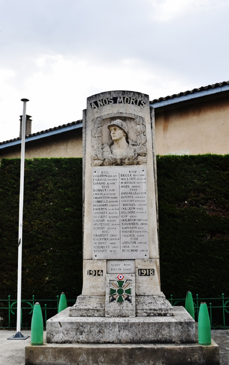 Monument-aux-Morts - Chanos-Curson