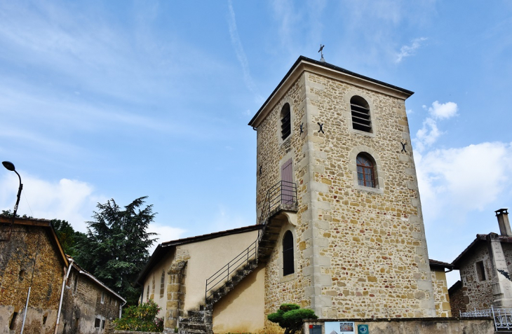   -église St Priest - Chavannes