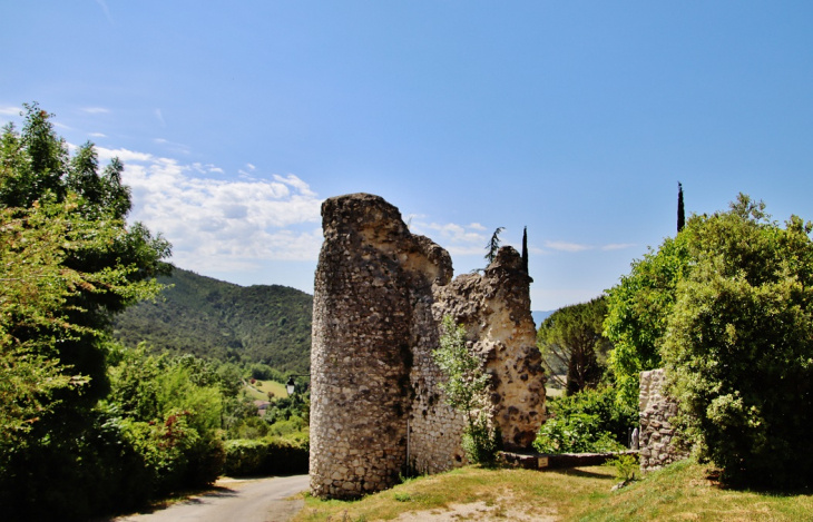 Ruines de la tour - Cobonne