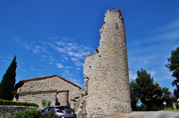 Ruines de la tour - Cobonne