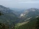 La Vallée d'Échevis vue du Pas de l'Allier