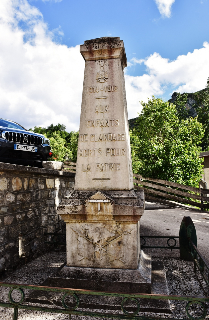 Monument-aux-Morts - Glandage