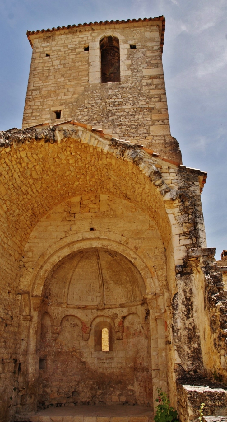 Ruines de l'église - Le Poët-Laval