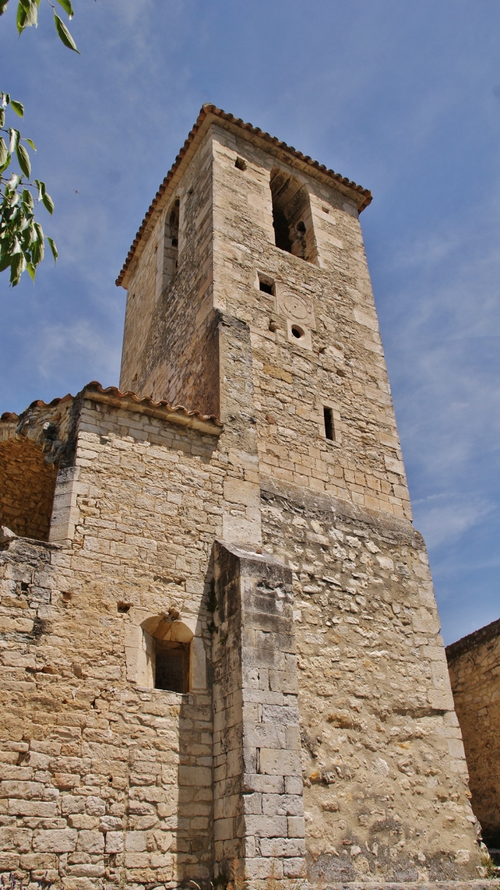 Clocher de l'ancienne église - Le Poët-Laval