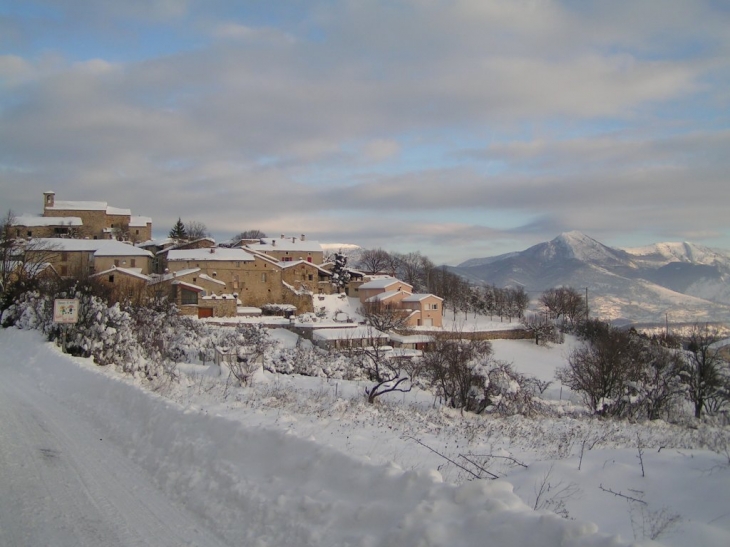 Lemps sous la neige