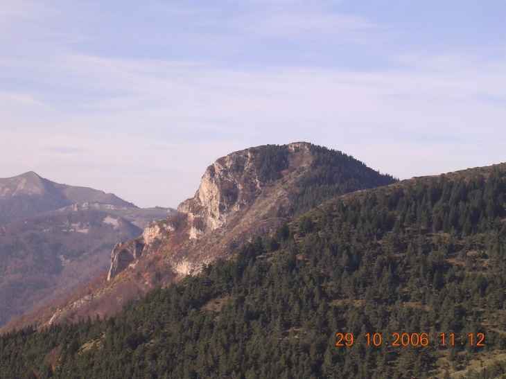 Pied gros vu depuis le fleyrard - Lus-la-Croix-Haute