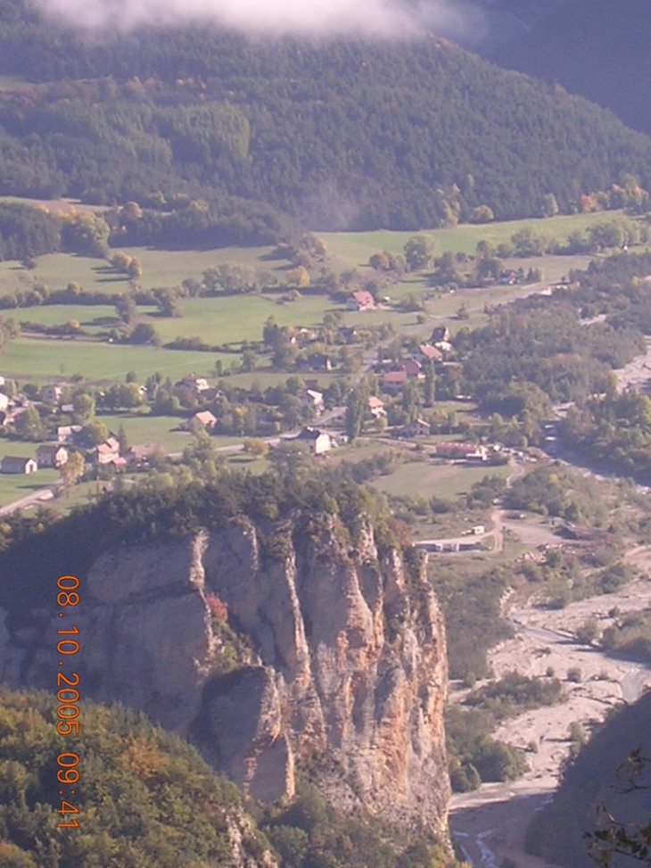 Vue hélico du hameau 