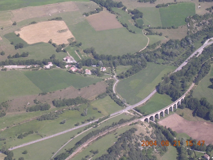 Vue hélico du hameau 