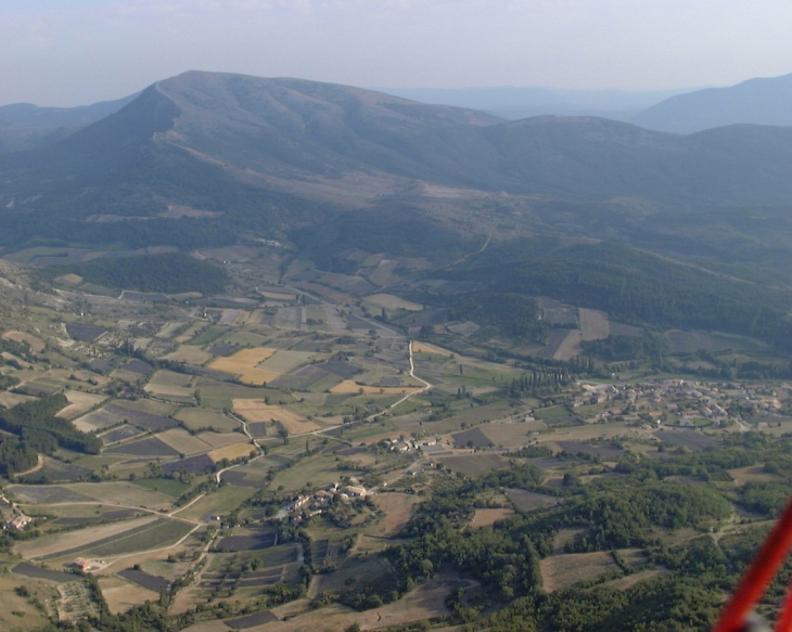 Mévouillon vu d'en haut