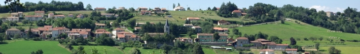 Vue village - Montrigaud