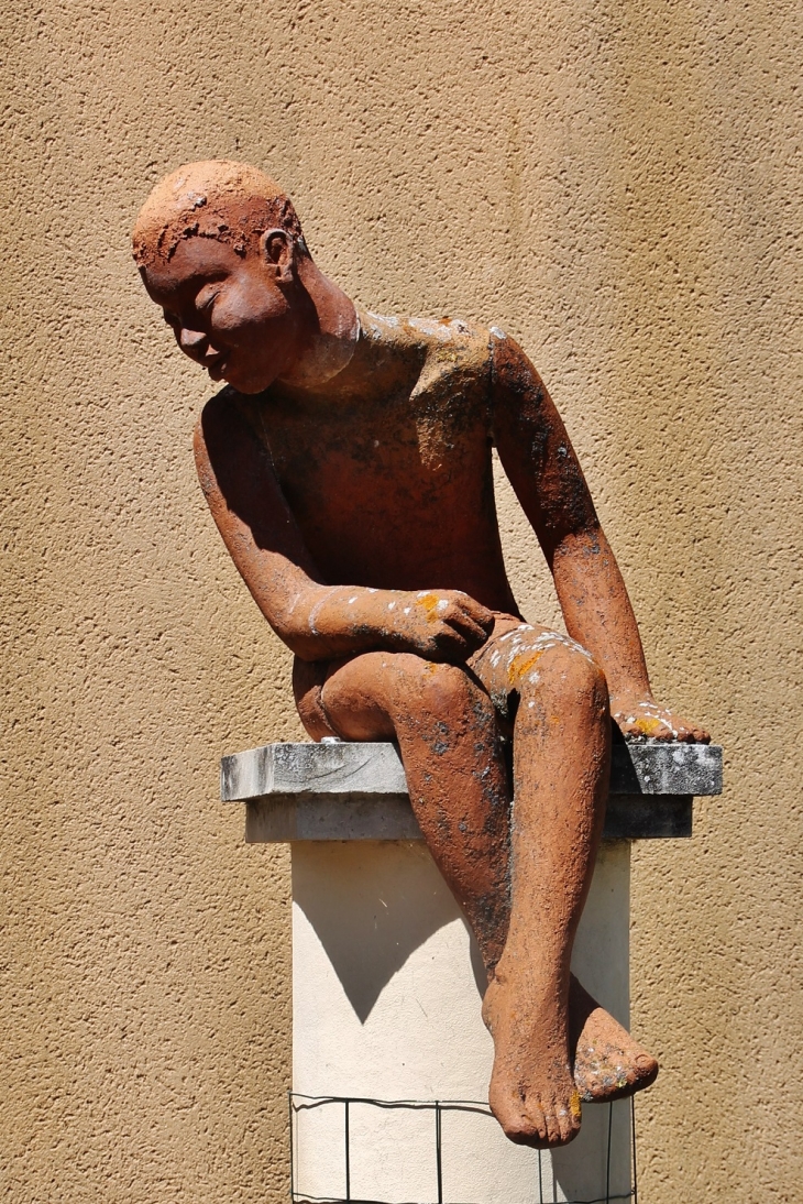 La Mairie ( Sculptures ) - Montségur-sur-Lauzon