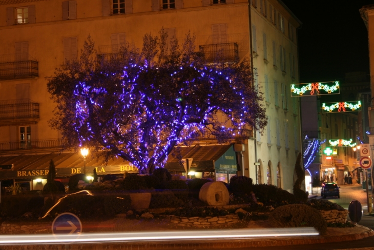 Rond Point illuminé - Nyons