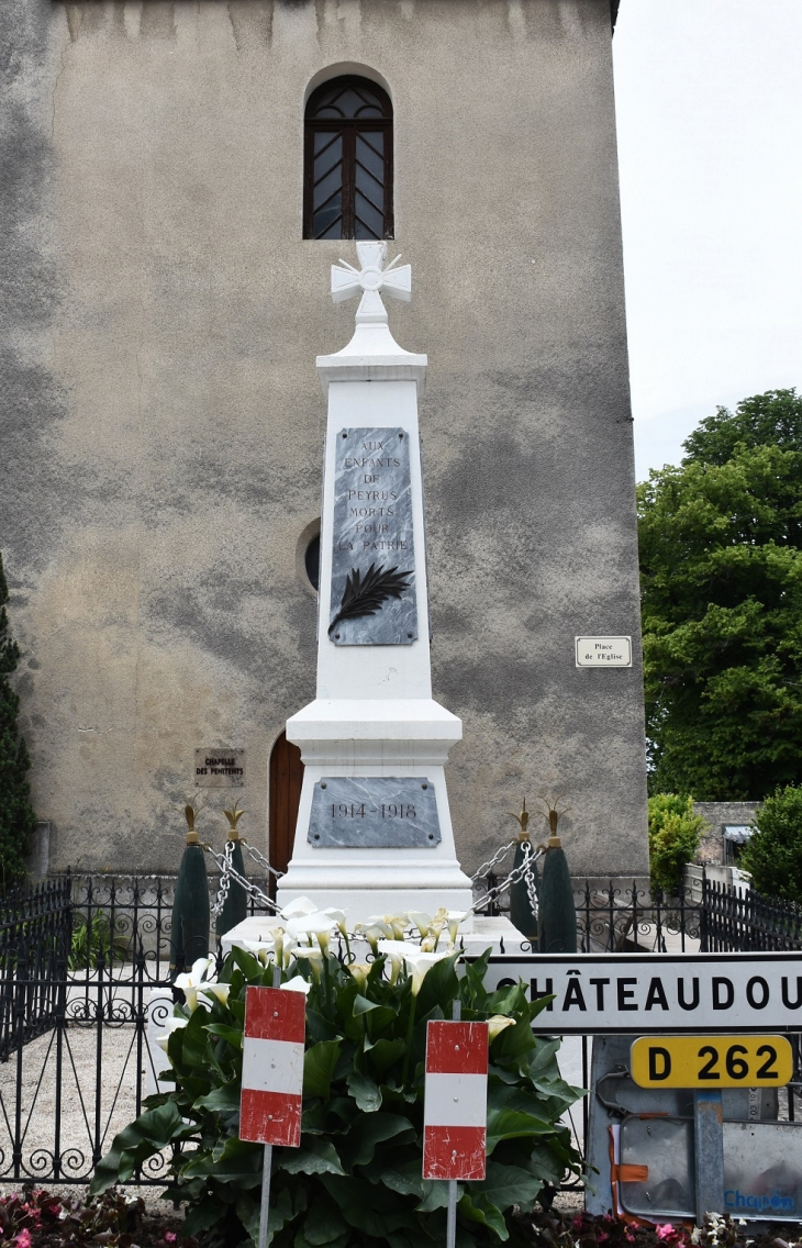 Monument-aux-Morts - Peyrus