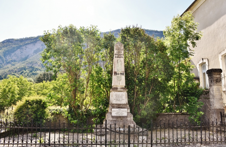 Monument-aux-Morts - Poyols