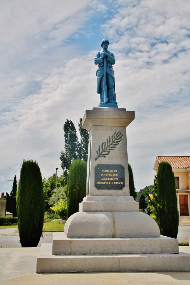 Monument-aux-Morts - Puy-Saint-Martin