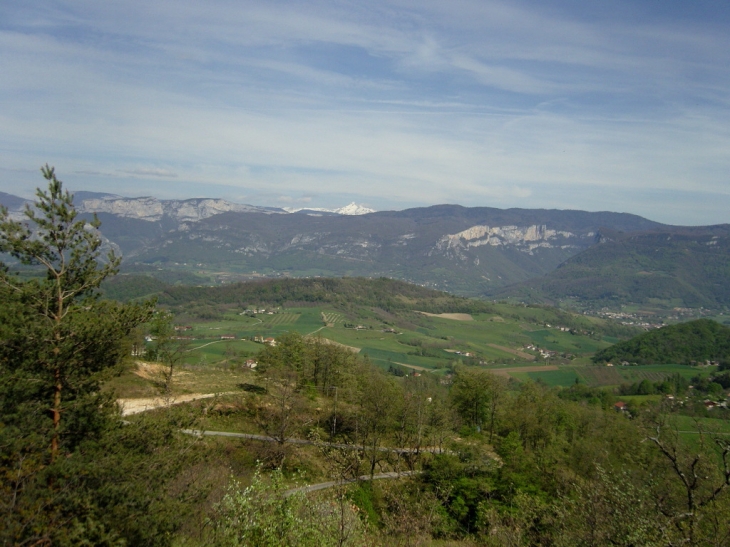 Vue du Chateau - Rochechinard