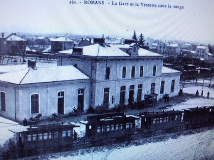 Le train dans la drome - Romans-sur-Isère