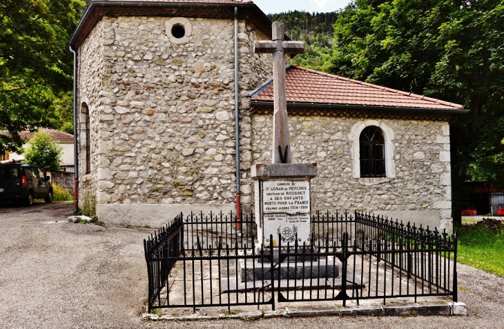 Rousset en Vercors ( Monument-aux-Morts ) - Saint-Agnan-en-Vercors