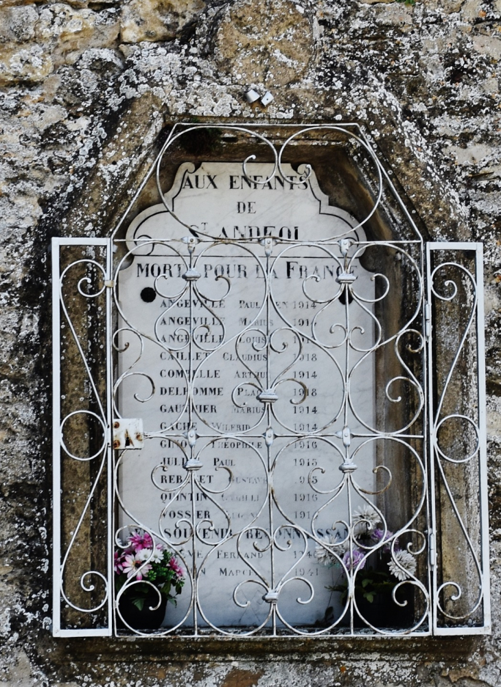 Monument-aux-Morts - Saint-Andéol