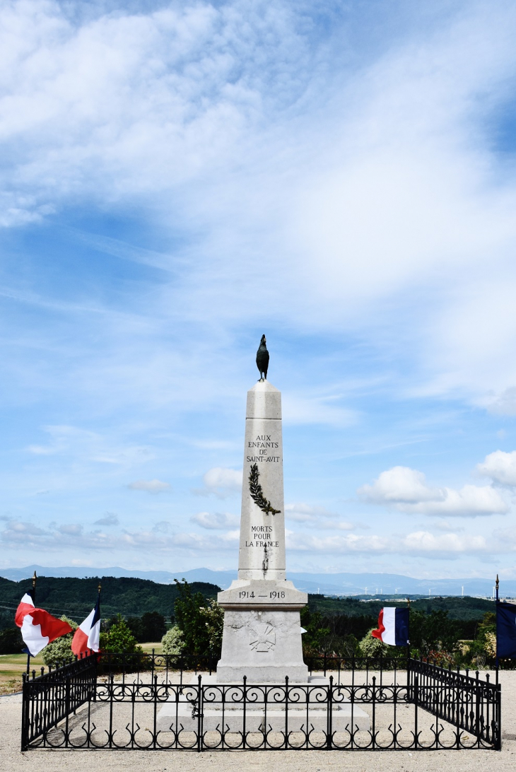 Monument-aux-Morts - Saint-Avit