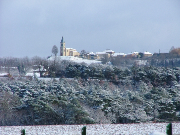 Saint avit sous la neige - Saint-Avit