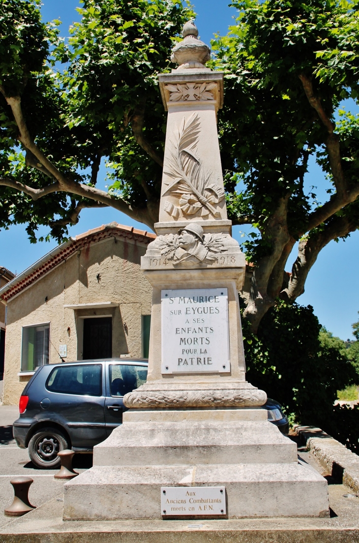 Monument-aux-Morts - Saint-Maurice-sur-Eygues