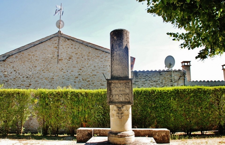 Monument-aux-Morts - Saint-Pantaléon-les-Vignes