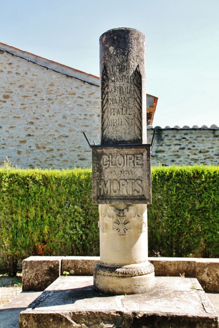 Monument-aux-Morts - Saint-Pantaléon-les-Vignes