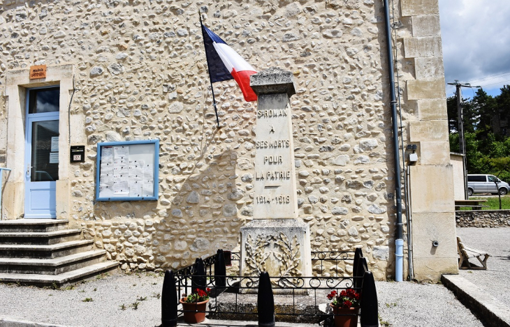 Monument-aux-Morts - Saint-Roman