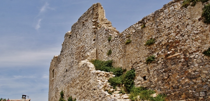 Le Château ( ruines ) - Sauzet