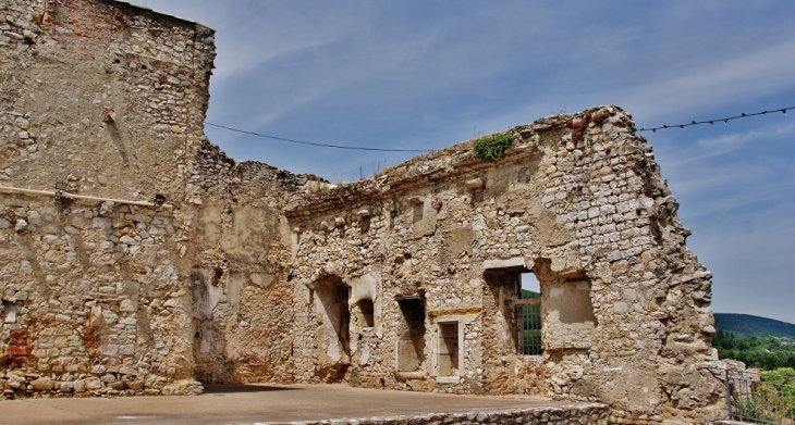 Le Château ( ruines ) - Sauzet