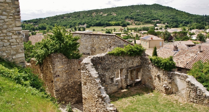 Le Château ( ruines ) - Sauzet