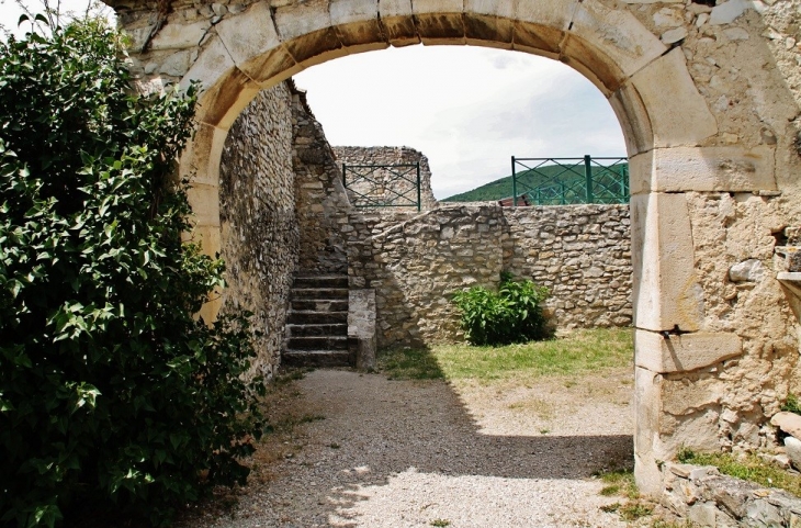 Le Château ( ruines ) - Sauzet