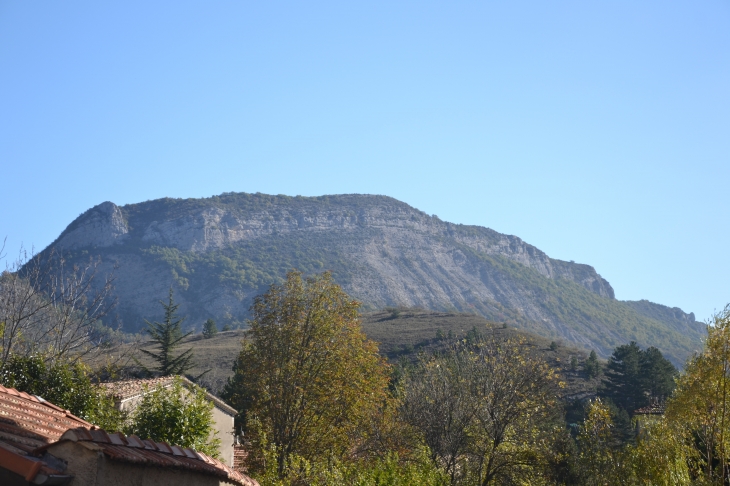 Vue du centre ville - Séderon