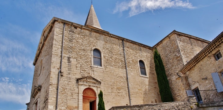 &église Saint-Vincent - Taulignan