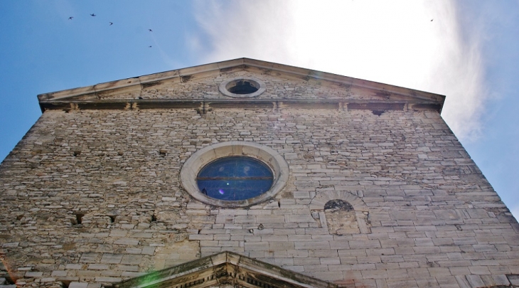 &église Saint-Vincent - Taulignan